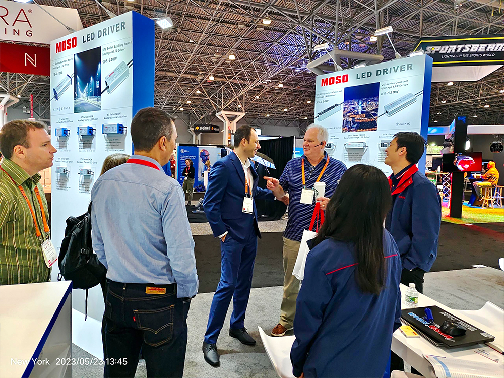 Several of MOSO LED driver products were appreciated at the 2023 LIGHTFAIR International in New York, USA(图2)