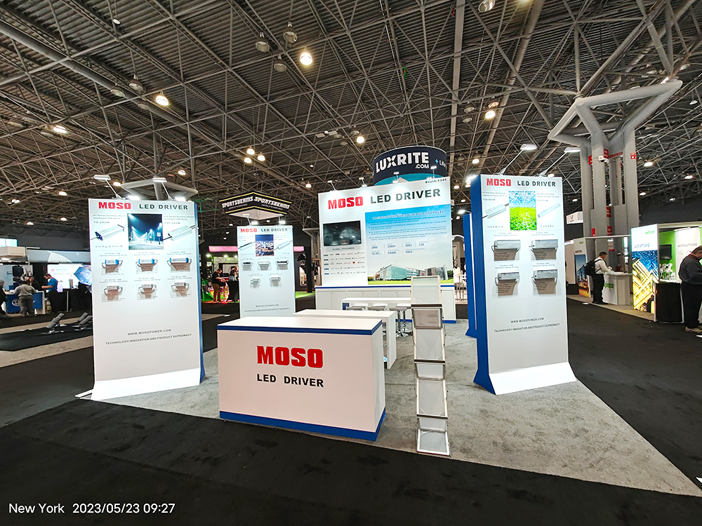 Several of MOSO LED driver products were appreciated at the 2023 LIGHTFAIR International in New York, USA(图4)