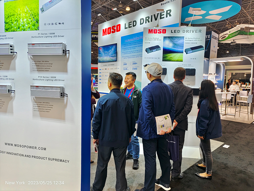 Several of MOSO LED driver products were appreciated at the 2023 LIGHTFAIR International in New York, USA(图5)